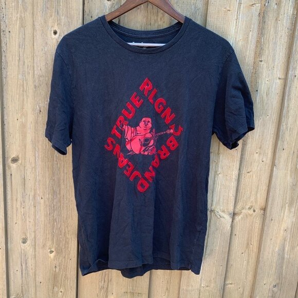 True Religion BIG LOGO T Shirt Large - Picture 1 of 2